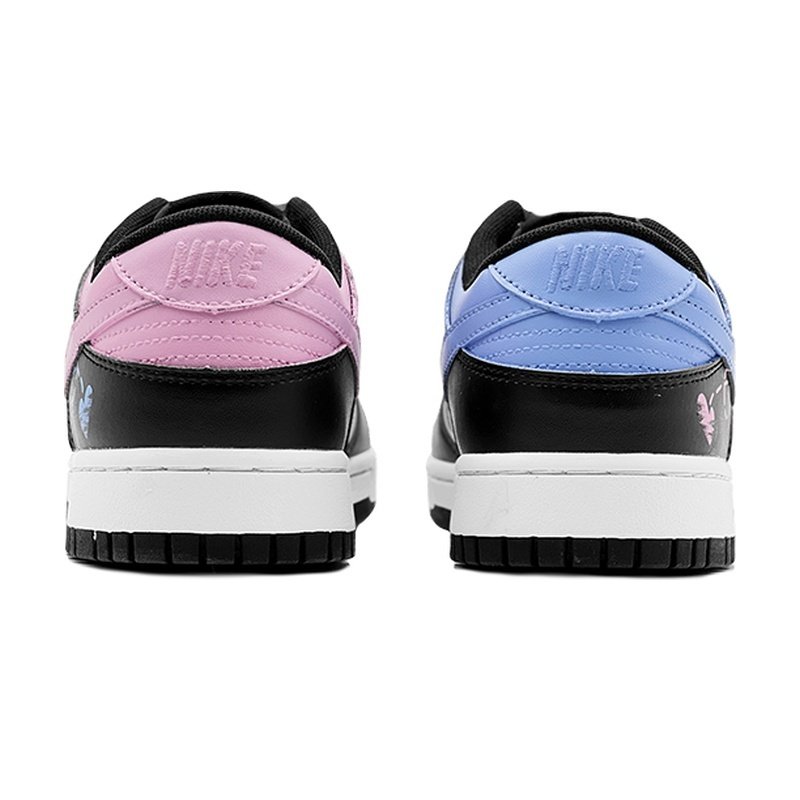 Custom Dunk Shoes Black Pink Graffiti Street - Image 5